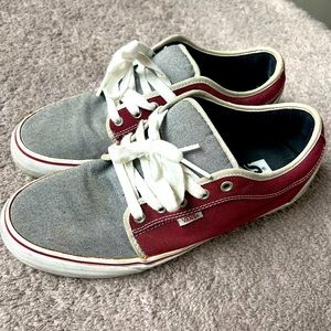 Vans Chukka Low Burgundy / Grey Men’s 11